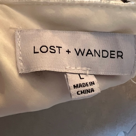 Like New! Lost + Wander White Lace Madonna Lily Maxi Dress | Size L - Picture 12 of 12